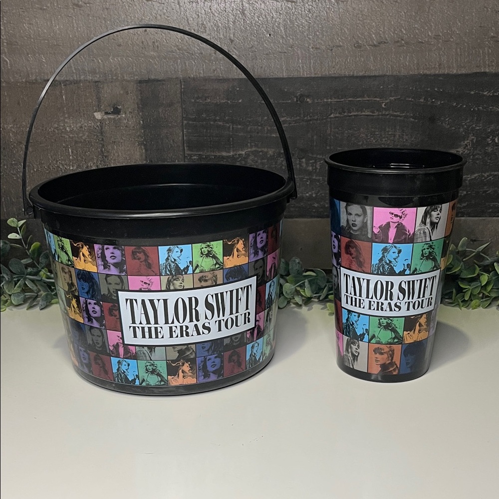 Taylor Swift The Eras Tour Bucket and Cup Set